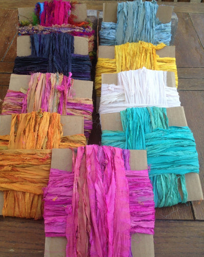 What Makes Recycle Sari Silk Ribbon Special?