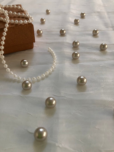 Light Silver Table Pearls For Wedding And Party, Table Confetti, Vase Fillers