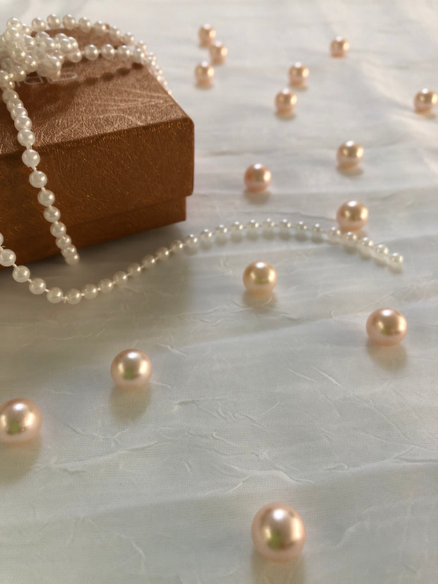 Blush Pink Table Pearls For Wedding And Party, Table Confetti, Vase Fillers