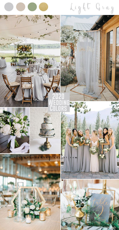 Wedding Color Palette for 2020 and 2021