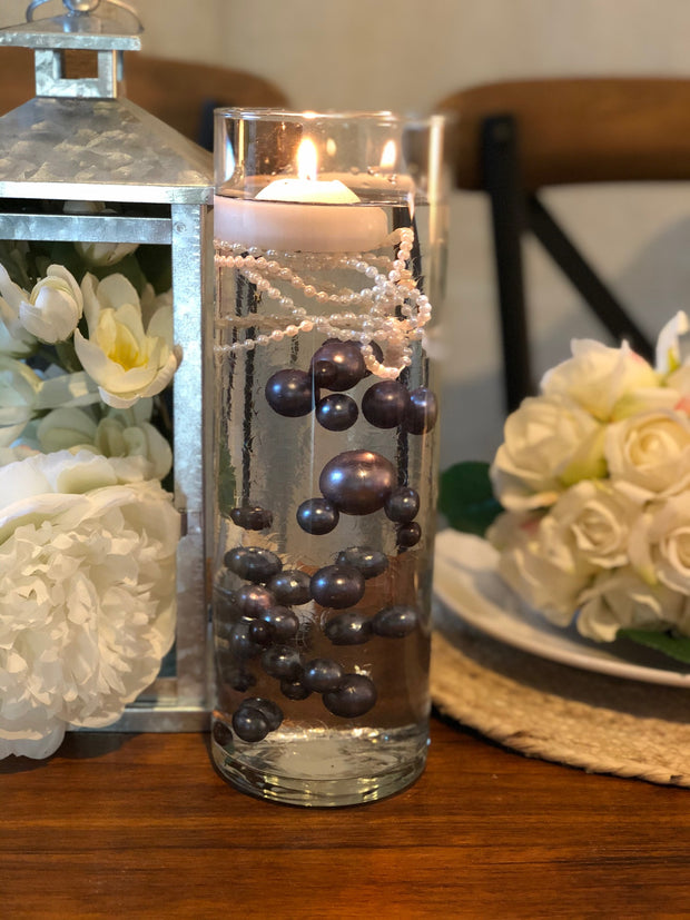 Gray Floating Pearl Decoration/Centerpiece