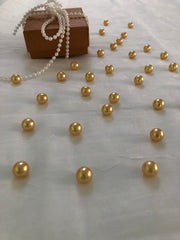Light Champagne Table Pearls For Wedding And Party, Table Confetti, Vase Fillers