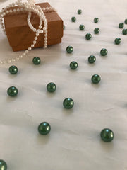 Sage Green Table Pearls For Wedding And Party, Table Confetti, Vase Fillers