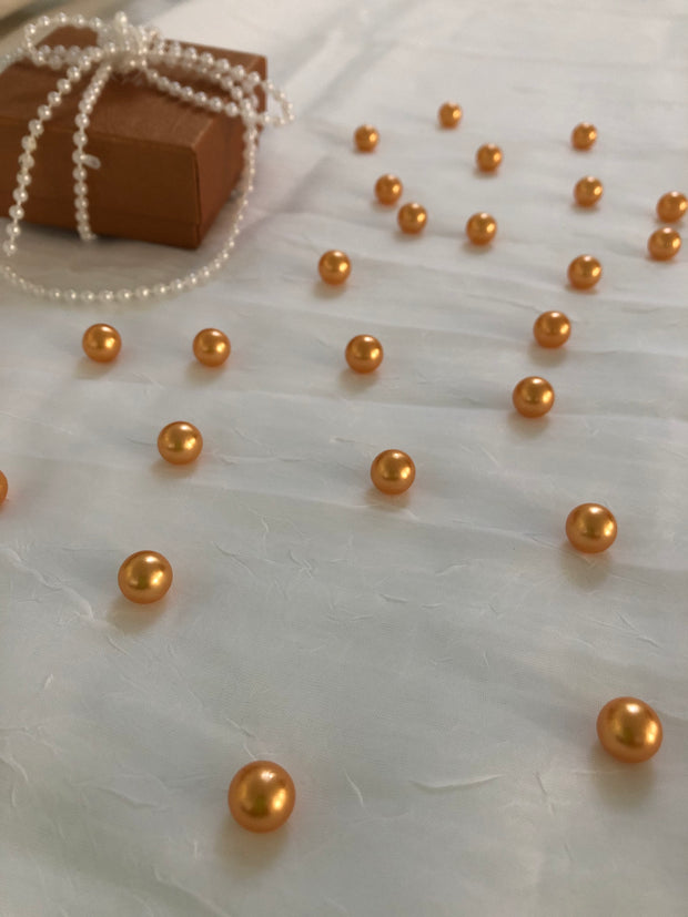 Gold Table Pearls For Wedding And Party, Table Confetti, Vase Fillers