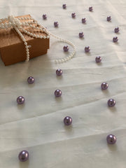 Lavender Table Pearls For Wedding And Party, Table Confetti, Vase Fillers