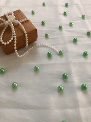 Seafoam Green Table Pearls For Wedding And Party, Table Confetti, Vase Fillers