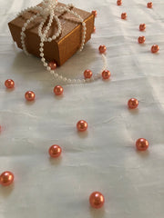 Coral Rose Table Pearls For Wedding And Party, Table Confetti, Vase Fillers