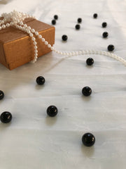 Black Table Pearls For Wedding And Party, Table Confetti, Vase Fillers