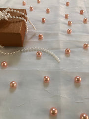 Rose Gold Table Pearls For Wedding And Party, Table Confetti, Vase Fillers