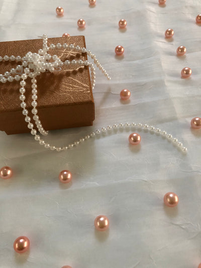 Rose Gold Table Pearls For Wedding And Party, Table Confetti, Vase Fillers