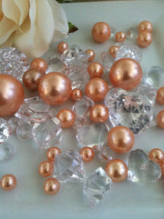 Vase Filler Diamonds, Pearls, Nuggets Gems For Table Scatters, Confetti