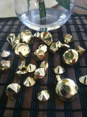 Gold Metallic Diamond Table Scatter And Confetti