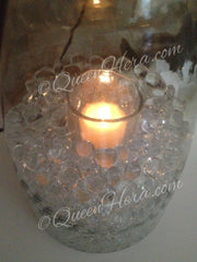 Clear Water Pearls Gels Vase Fillers 3000/5000/10000pcs Use For DIY Floating Pearl Centerpiece