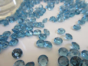 6mm/1000/pk Teal Blue Diamond Table Scatters, Diamond Confetti, Perfect way to add sparkles to table, Vase Fillers,