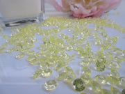 6mm/1000/pk Lemon Yellow Diamond Table Confetti, Acrylic Diamond Table Scatters, Perfect way to add sparkles to table, Vase Fillers,