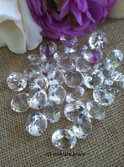Jumbo Size Clear Acrylic Faceted Diamonds For Wedding Favors/Gifts/Table Decor/Scatters