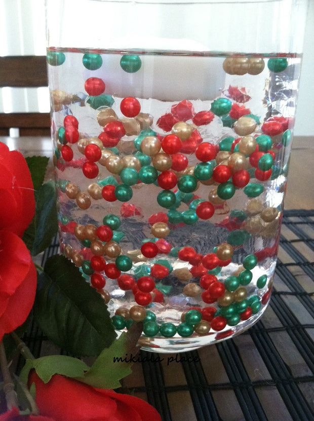 Best Deal for DIZHIGE Christmas Vase Filler Floating Pearls for