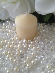Diamonds & Pearl Mix Decorative Fillers For Candle Votive Fillers, Table Scatters/Confetti,Wine Glass/Mason Jar Fillers