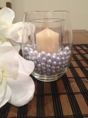 8mm Pearls - no Hole Vase Filler Pearls, Table Scatter/Confetti/Craft Jewelry Repair- 300 Pieces